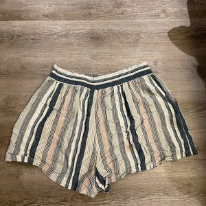 Striped Casual Shorts